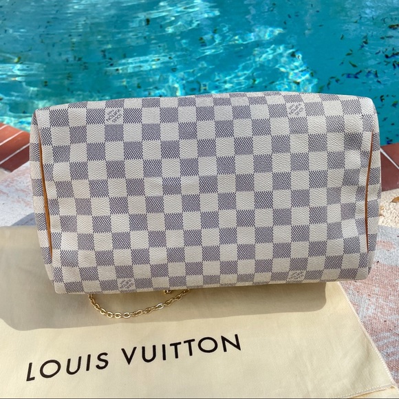 Louis Vuitton Azur Boston Bag w/dust bag - Picture 10 of 14